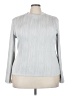 Shein Curve Silver Long Sleeve Blouse Size 20 Plus (4) - photo 1