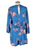 LOFT Beach Blue Romper Size L - photo 2