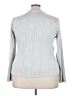 Shein Curve Silver Long Sleeve Blouse Size 20 Plus (4) - photo 2