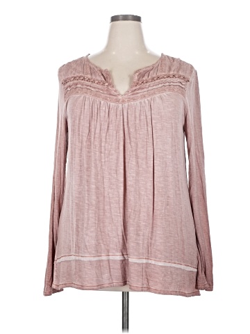 Knox Rose Long Sleeve Henley (view 1)