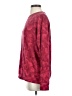 Athleta Floral Burgundy Pullover Sweater Size S - photo 5