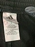 Adidas 100% Polyester Black Track Pants Size 10 - 12 - photo 3