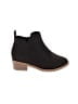 Wonder Nation Solid Black Ankle Boots Size 10 (kids) - photo 1