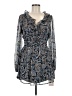 City Studio Paisley Blue Casual Dress Size M - photo 1