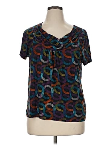 Rafaella Short Sleeve Blouse (view 1)