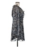City Studio Paisley Blue Casual Dress Size M - photo 4