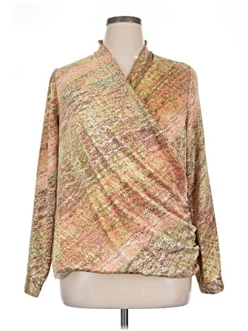 Liz Claiborne Long Sleeve Blouse (view 1)