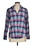 Grayson 100% Cotton Plaid Blue Long Sleeve Button-Down Shirt Size Med (3) - photo 1