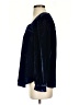 Amour Vert Blue Long Sleeve Blouse Size XS - photo 5