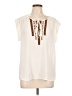 Daniel Rainn 100% Polyester Ivory Sleeveless Blouse Size L - photo 1