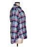 Grayson 100% Cotton Plaid Blue Long Sleeve Button-Down Shirt Size Med (3) - photo 4