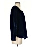 Amour Vert Blue Long Sleeve Blouse Size XS - photo 4