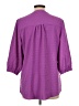 Unbranded 100% Polyester Purple 3/4 Sleeve T-Shirt Size L - photo 2