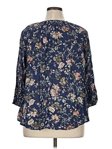 Fred David 3/4 Sleeve Blouse (view 2)