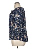 Fred David 100% Rayon Blue 3/4 Sleeve Blouse Size XL - photo 5