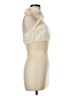 WeWoreWhat Ivory Halter Top Size M - photo 4