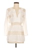 BCBGMAXAZRIA 100% Polyester Ivory 3/4 Sleeve Blouse Size M - photo 1