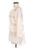 BCBGMAXAZRIA 100% Polyester Ivory 3/4 Sleeve Blouse Size M - photo 5
