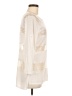 BCBGMAXAZRIA 100% Polyester Ivory 3/4 Sleeve Blouse Size M - photo 4