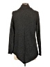 Iz Byer Gray Turtleneck Sweater Size M - photo 2