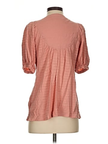 By Anthropologie Short Sleeve Blouse (view 2)