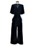 Greylin Solid Blue Jumpsuit Size XS - photo 2