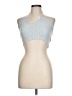 Lulus 100% Rayon Blue Tank Top Size L - photo 1