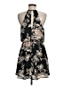 One Clothing 100% Polyester Floral Black Casual Dress Size M - photo 2