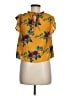 True Destiny 100% Polyester Yellow Sleeveless Blouse Size M - photo 2