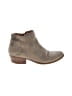 Crown Vintage Gray Tan Ankle Boots Size 8 - photo 1