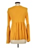 Doublju Yellow Long Sleeve Top Size L - photo 2