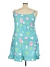 Unbranded Tropical Teal Casual Dress Size 4X - photo 2