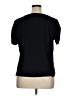 Vintage Rose Black Short Sleeve Top Size XL - photo 2
