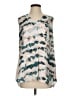CAbi 100% Polyester Teal Sleeveless Blouse Size S - photo 1