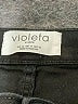 Violeta by Mango Black Jeans Size 14 - photo 7