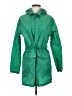 American Apparel 100% Nylon Green Raincoat Size XXS - photo 1