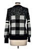 John Paul Richard Checkered-gingham Black Pullover Sweater Size M - photo 2