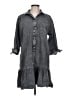 Gap Marled Gray Casual Dress Size Lg Petite - photo 1
