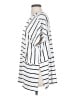 Lisa Bayne Stripes White Short Sleeve Top Size S - photo 5