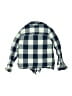 OshKosh B'gosh 100% Cotton Checkered-gingham Blue Long Sleeve Button-Down Shirt Size 7 - photo 2