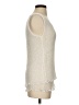 Van Klee 100% Polyester Ivory White Sleeveless Top Size XXS (estimated) - photo 4