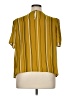 Apt. 9 Yellow Short Sleeve Blouse Size XL - photo 2
