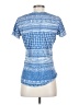Natural Reflections Blue Short Sleeve Top Size S - photo 2