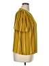 Apt. 9 Yellow Short Sleeve Blouse Size XL - photo 4