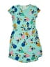 Lularoe Print Teal Dress Size 12 - photo 1