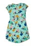 Lularoe Print Teal Dress Size 12 - photo 2
