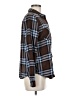 Maurices Plaid Brown Long Sleeve Button-Down Shirt Size M - photo 4
