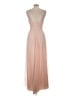 Amsale 100% Polyester Pink Cocktail Dress Size 6 - photo 2