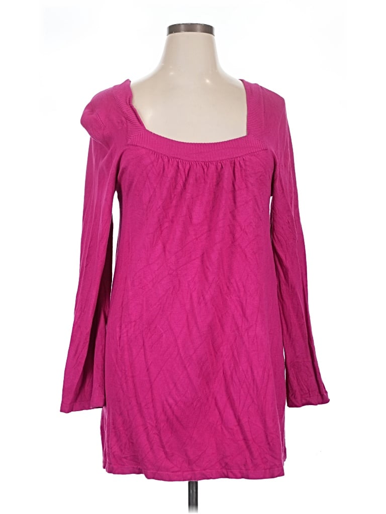 Pre-owned Lane Bryant 3/4 Sleeve T-shirt In Pink