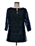 Assorted Brands Blue 3/4 Sleeve Blouse Size M - photo 1